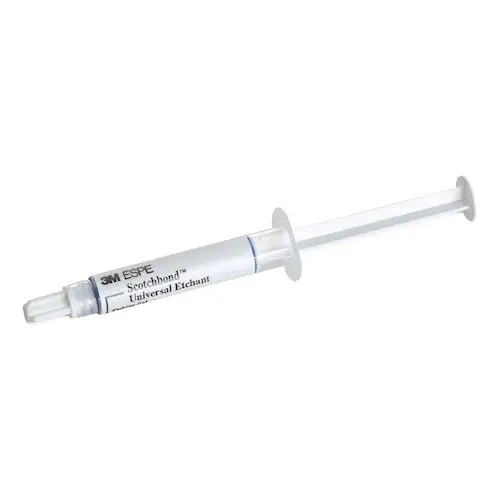 3M Scotchbond Universal Etchant Etching Gel, 32% Phosphoric Acid, 3 mL Syringe, Blue, 2/Pk, 41263 thumbnail 12