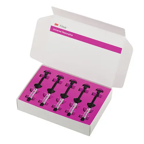Filtek Universal Restorative Essentials Kit, 5 x 4g Syringes (A1, A2, A3, A3.5, PO), 6555-SK thumbnail 8
