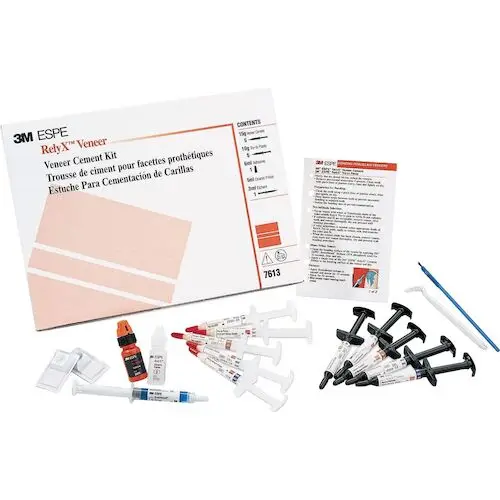 3M RelyX Veneer Cement, White Opaque Shade, Light-Cure Resin Cement, 3 g Syringe Refill, 7614WO thumbnail 6