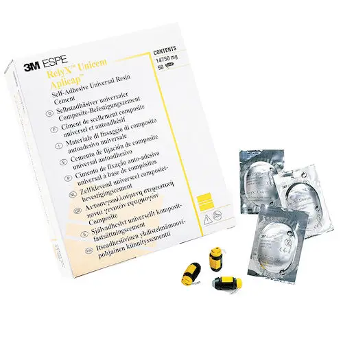 RelyX Unicem Self-Adhesive Universal Resin Cement, Aplicap Capsule Refill, Shade A2, 50/Pkg, 56818 thumbnail 8