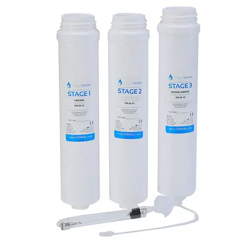 Sterisil G4 Replacement Cartridge Kit, Stages 1, 2, 3 + Class B UV Bulb, Annual, SS-AK thumbnail 3
