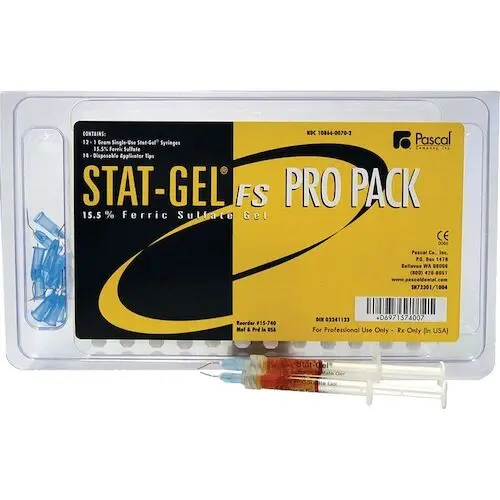 Retrax Hemostatic Gel 15.5% Ferric Sulfate Syringe Pro Pack, 0.75g x 12, 15-740 thumbnail 4