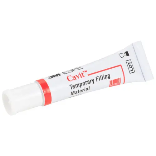 Cavit-W Temporary Filling Material, Medium Set, 7 g Tube, White, 10/Pk, 44350 thumbnail 9