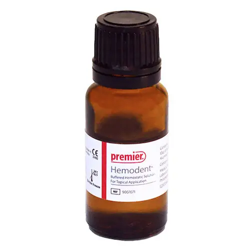 Hemodent Topical Hemostatic Solution, Buffered Aluminum Chloride, 10 cc, 1/Pk, 9007071 thumbnail 8