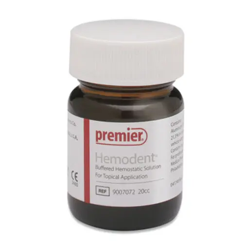 Hemodent Topical Hemostatic Solution, Buffered Aluminum Chloride, 20 cc, 1/Pk, 9007072 thumbnail 8