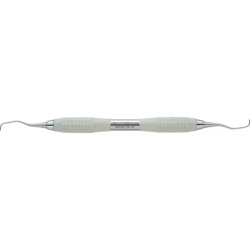 Premier Big Easy Ultralite Gracey Curette 5/6, Double-Ended, Purple, Silicone Round Handle, #05605 thumbnail 3