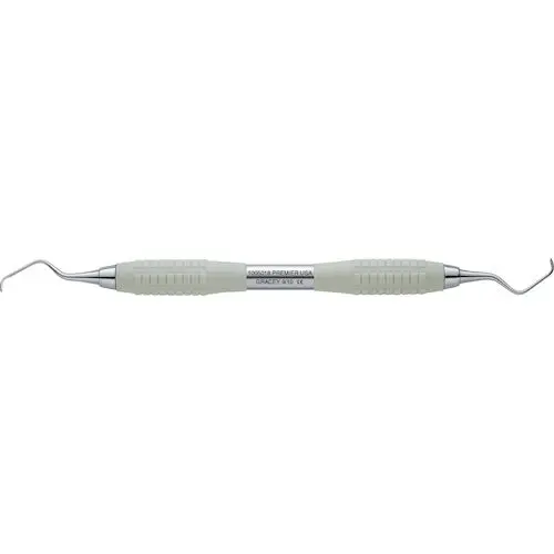 Premier Big Easy Ultralite Gracey Curette 9/10, Double End, Purple, Silicone Handle, #05609 thumbnail 2