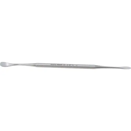 Premier Wax Spatula #7A, Double-End, Simple Stem, Stainless Steel, 1/Pk, 1004376 thumbnail 4