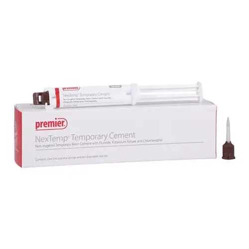 NexTemp™ Temporary Cement Standard Kit, Opaque, 5 mL Automix Syringe with 10 Mix Tips, 3001471 thumbnail 11