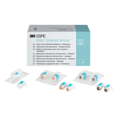 Ketac Universal Aplicap Glass Ionomer Restorative, Assorted Shades (White, A2, A3), 50 Capsules/Box, 61085 thumbnail 6
