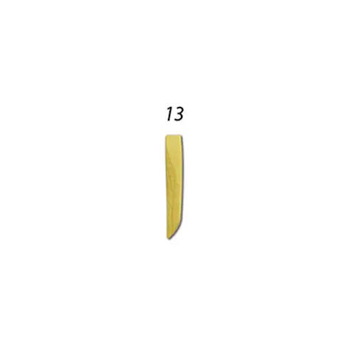 Premier Sycamore Wood Wedges, #13, Yellow, 13 mm, 400/Pk, 9061102 thumbnail 11