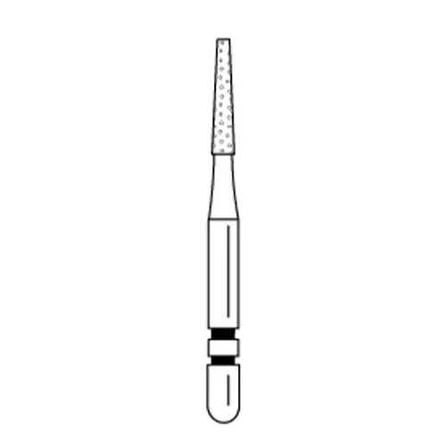 Two Striper Operative Diamond Bur, FG, Flat End Taper, #170L, 1.2 mm, Medium, Blue, 5/Pk, 2013241 thumbnail 4