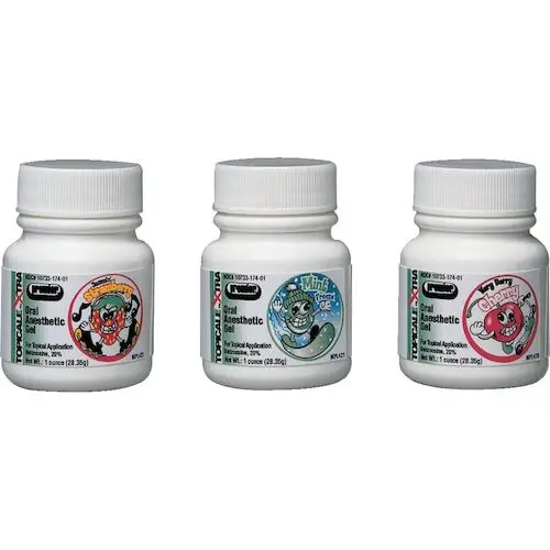 Topicale Xtra Oral Anesthetic Gel, Very Berry Cherry, 20% Benzocaine, 1 oz Jar, 9007152 thumbnail 10
