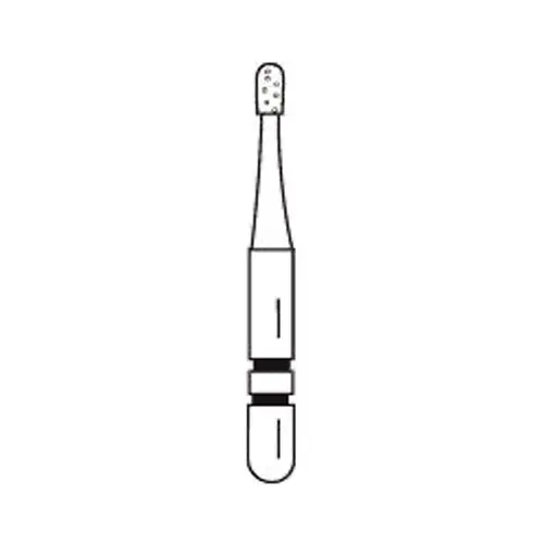 Two Striper ShortCut Diamond Burs FGSS, Operative, 330 S, Medium, Pear, 0.9 mm, Blue, Pkg/5, 2015914 thumbnail 4