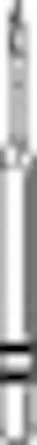 Premier Two Striper MicroPrep Diamond Bur, Friction Grip, Needle Shape, Medium Grit, MP89M, 0.7mm Diameter, 5/Pkg, #2015957 thumbnail 2