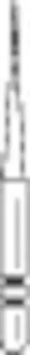 Premier Two Striper Diamond Bur FG, Interproximal Trimmer, #201.3, Fine, Red Ring, 0.8 mm Major/0.3 mm Minor Diameter, 3.0 mm Length, 5/Pk, 2015043 thumbnail 8