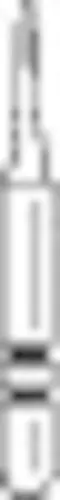 Two Striper Diamond Bur, FG, Interproximal, #203.5F, Fine, Red, 1.5 mm Major Diameter, 5/Pk, 2015054 thumbnail 8