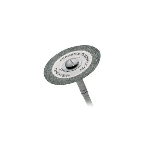 Two Striper Thin-Flex Diamond Discs, Double-Sided, 927-7, 0.15 mm, 45 Micron, 7/8" Diameter, with Mandrel, 2/Pk, 2012654 thumbnail 7