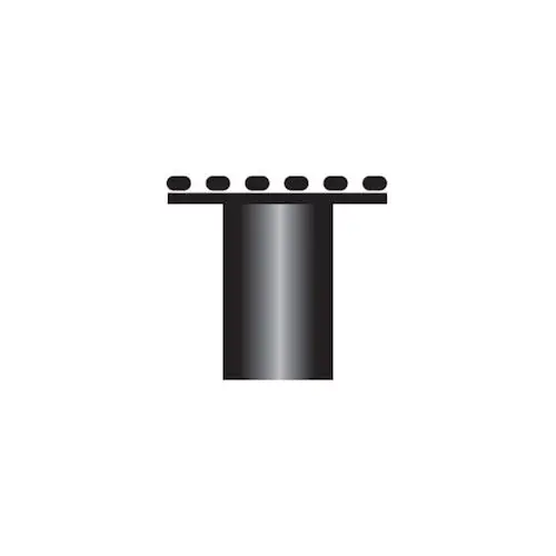 Premier Poli-Pro Disc Composite Polishers, Refill, 5/16" (8mm), Coarse, Grit Up, Black, 40/Pk, #2019072 thumbnail 7