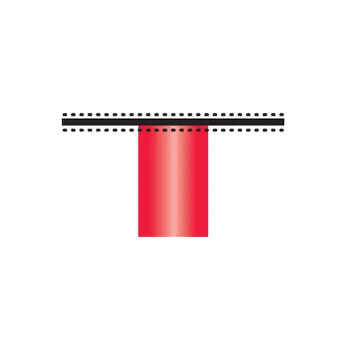 Poli-Pro Disc Composite Polishers, Refill, 1/2" (12mm), Fine, Double-Sided Grit, Red, 40/Pk, 2019076 thumbnail 7
