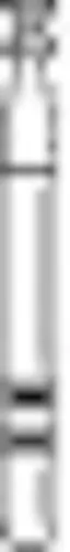 Two Striper Diamond Bur, FG, Amalgam Remover, Hourglass, #1210, Medium, Blue, 1.3 mm Major/0.9 mm Minor Diameter, 5/Pk, 2015591 thumbnail 4