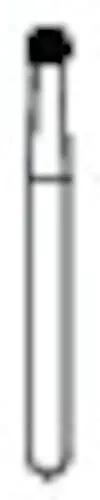 Premier Solo Diamonds Ball Diamond Rotary Instrument, Medium Grit, 25/Box, 801018M - Ball, Solo Diamonds, , 0118M, 25/Box, Medium, 801018M - Image 1