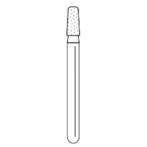 Solo Diamond® Single-Use Diamond Burs FG, Modified KR Taper, #0818.4, 1.8mm Head Diameter, Coarse, Green Ring, 25/Bx, 845KR018C thumbnail 4