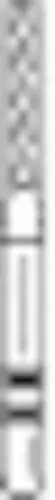 Two Striper® Diamond Bur FG, Fine, Flat End Cylinder, #515.7F, 1.2 mm Diameter, 7.0 mm Length, 5/Pkg, 2015297 thumbnail 3