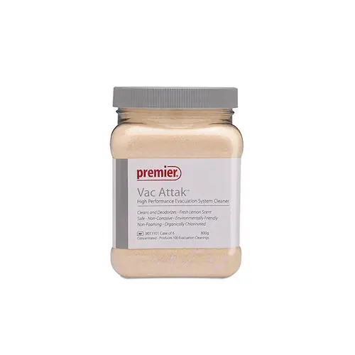 Premier Dental Vac Attak Evacuation System Cleaner, Powder, 800 g/Jar, Lemon, 1/Pk, 9011101 thumbnail 11