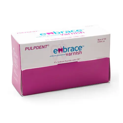 Embrace Varnish 5% Sodium Fluoride with CXP, Unit Dose, 0.4 ml, Bubble Gum, 50/Pk, FV50 thumbnail 11