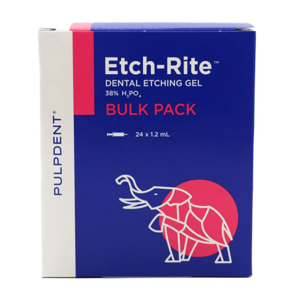 Pulpdent Etch-Rite Dental Etching Gel, 38% Phosphoric Acid, Thixotropic, Blue, 1.2 mL Syringe, Bulk Pack of 24, ET-24 thumbnail 15