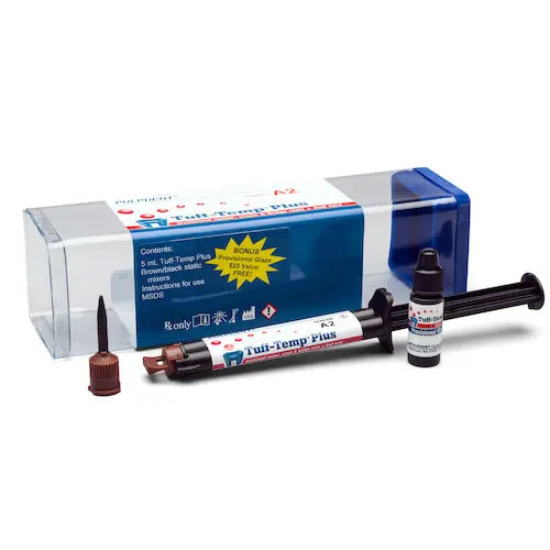 Tuff-Temp Plus Automix Syringe Kit, Shade A2, 5 mL, 1/Pk, TTP5A2 thumbnail 14