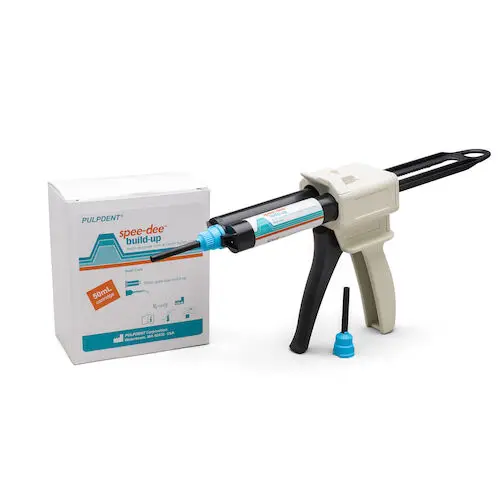 Spee-Dee Core Build-Up Material, Dual-Cure, Automix Cartridge Kit, 25 ml, 20 Mixing Tips, SBU thumbnail 11