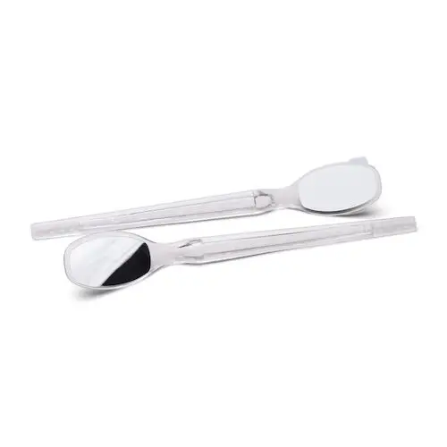 Flecta Disposable Mouth Mirrors, Double-Sided, Silver, 200/Pk, FLEC thumbnail 8