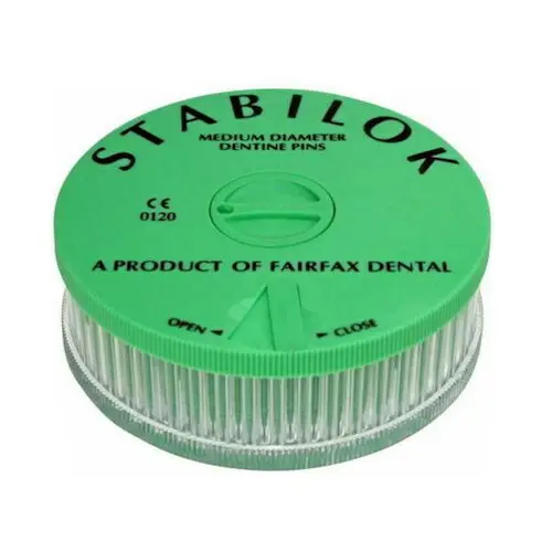 Stabilok Economy Kit Medium, .027" Green Stainless Steel Pins, 100/Bx, 0121003 - Economy Kit Medium, .027", Green, StainlessSteel, 0121003 - Image 1