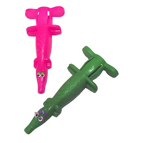 Angie Alligator Syringe Sleeve, 3/Pack, 1 Pink & 2 Green Sleeves with 3 Stickers, Ref 141 thumbnail 6