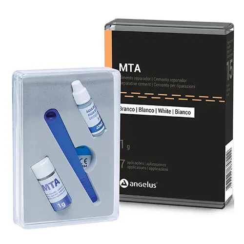 MTA Angelus Grey 1g Reparative Cement, Gray, 7 Doses, with 3ml Distilled Water and Measuring Scoop, #820 thumbnail 8