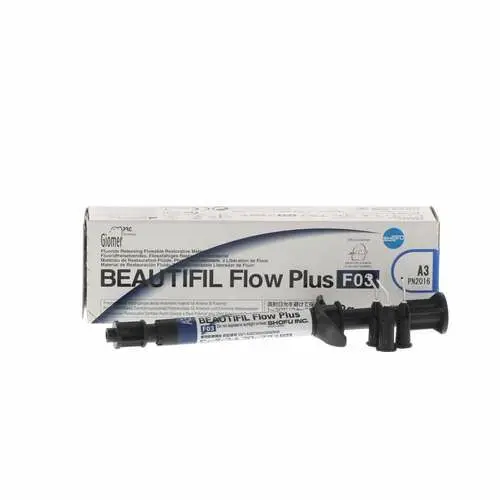 Beautifil Flow Plus Hybrid Composite, Light-Cure, Syringe Refill, F03 Low Flow, 2.2 g, Shade A3, 1/Pk, 2016 thumbnail 13