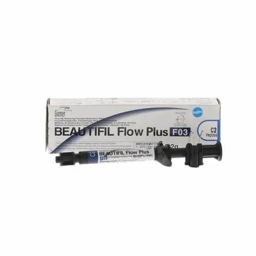 Beautifil Flow Plus Hybrid Composite, Light-Cure, Syringe Refill, F03 Low Flow, Shade C2, 2.2 g, 1/Pk, 2068 thumbnail 3