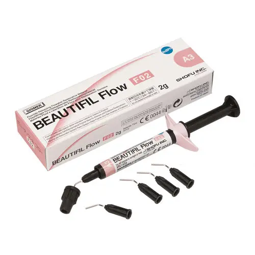 Shofu Dental Beautifil Flow Hybrid Composite, Syringe Refill, F02 Low Flow, 2 g, Shade A2, 1/Pk, #1432 thumbnail 16