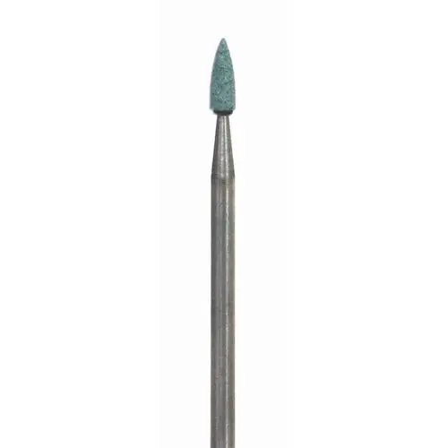 Shofu Dura-Green Silicon Carbide Finishing Stone, Flame Shape FL2, Contra Angle (CA), Green, 12/Pkg, ISO #025, #0060 thumbnail 11