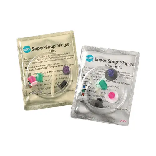 Shofu Super-Snap Singles Mini Finishing & Polishing Disks, 8 mm, Assorted Grit, 48/Pkg, 0503 thumbnail 9