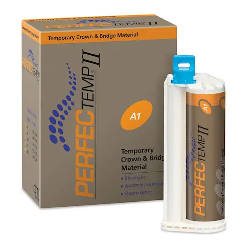 PERFECTemp II Temporary Crown & Bridge Material, Automix Cartridge, Shade A1, 50 mL, Refill Package (SPD1300) thumbnail 12