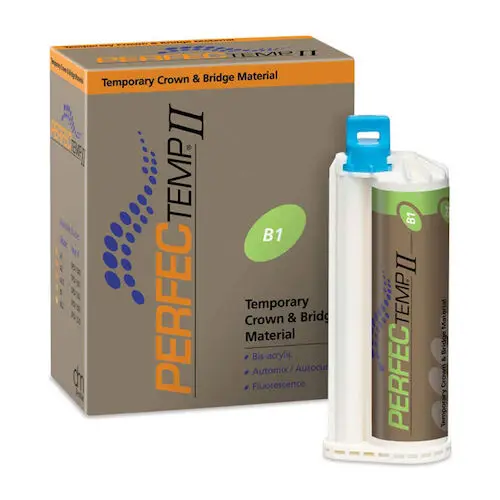 PERFECTemp II Automix Temporary Crown & Bridge Material Cartridge, Shade B1, 50 mL, Refill Package (1 Cartridge + 15 Mixing Tips), SPD1303 thumbnail 11