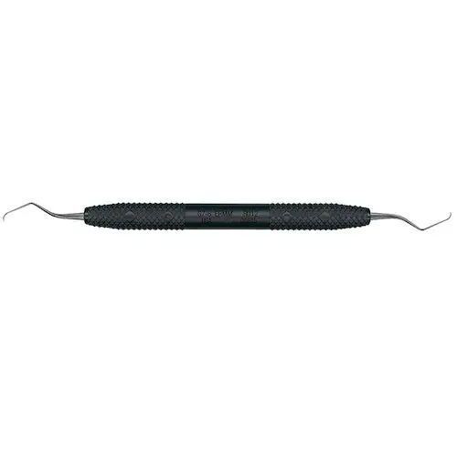 PDT Amazing Gracey 7-8 Extended Reach Micro Mini Curette, Double-Ended, Orca Black Handle, R012 thumbnail 2