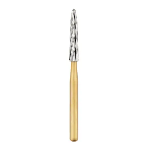SS White Endo Safe End Carbide Bur, FG, Taper Round End, 1.8 mm Head Diameter, 24 mm Overall Length, 5/Pkg, ESE-018, 16042-5 thumbnail 4