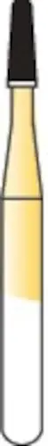 SS White 12-Blade Trimming & Finishing Carbide Bur, FG, Bullet, #7803, 5/Pk, 15092-5 thumbnail 4