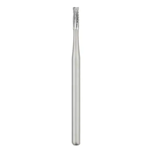 SS White FG #558 Surgical Length Carbide Bur, Straight Fissure Crosscut, Flat End, Friction Grip, 1.2 mm Head Diameter, 5/Pk, 14058-5 thumbnail 4