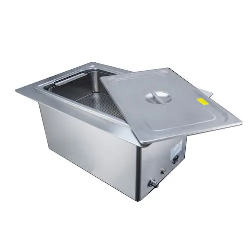 BrandMax Tri-Clean Recessed Ultrasonic Cleaner with Heater, 20L Capacity, U-20LHREC - Tri-Clean Recessed Ultrasonic Cleaner with Heater 20L Capacity - Image 1