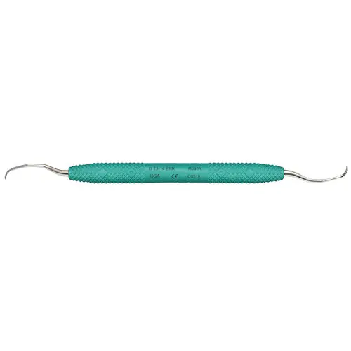 PDT Cruise Gracey 13-14 Extended Reach Rigid Curette, Caribbean Green Handle, R043R thumbnail 3